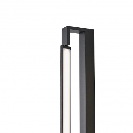Kinkiet Flexia 1xLED IP 44 czarny WL0121-L-BK YASKR