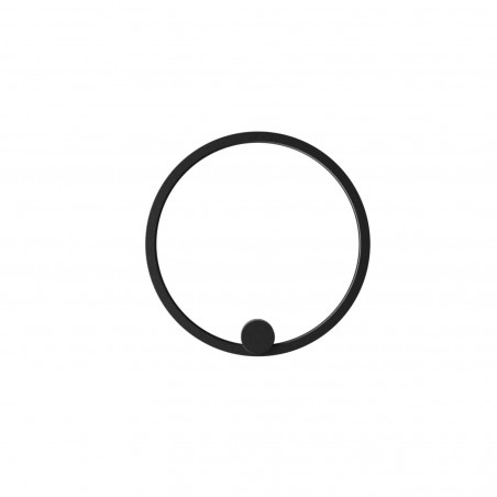 Kinkiet Ringa S 1xLED czarny WL0116-S-BK YASKR