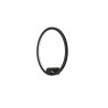 Kinkiet Ringa S 1xLED czarny WL0116-S-BK YASKR