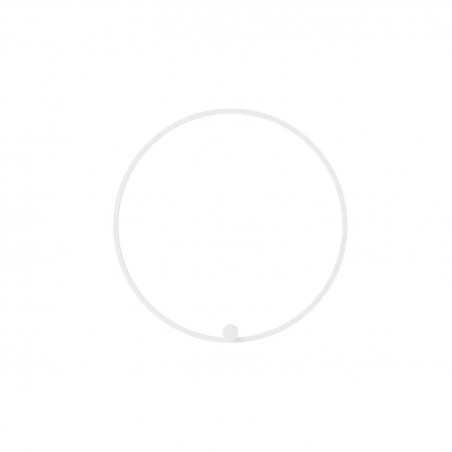 Kinkiet Ringa L 1xLED biały WL0116-L-WH YASKR