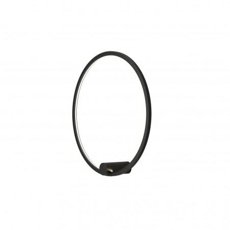 Kinkiet Ringa M 1xLED czarny WL0116-M-BK YASKR