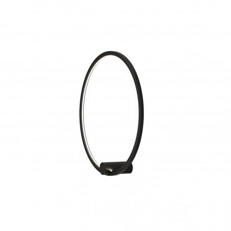 Kinkiet Ringa M 1xLED czarny WL0116-M-BK YASKR