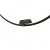 Kinkiet Ringa L 1xLED czarny WL0116-L-BK YASKR