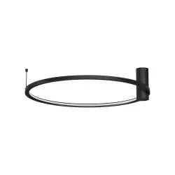 Plafon Ringa M 1xLED czarny CL0112-M-BK YASKR