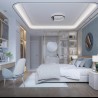 Plafon Ringa L 1xLED czarny CL0112-L-BK YASKR