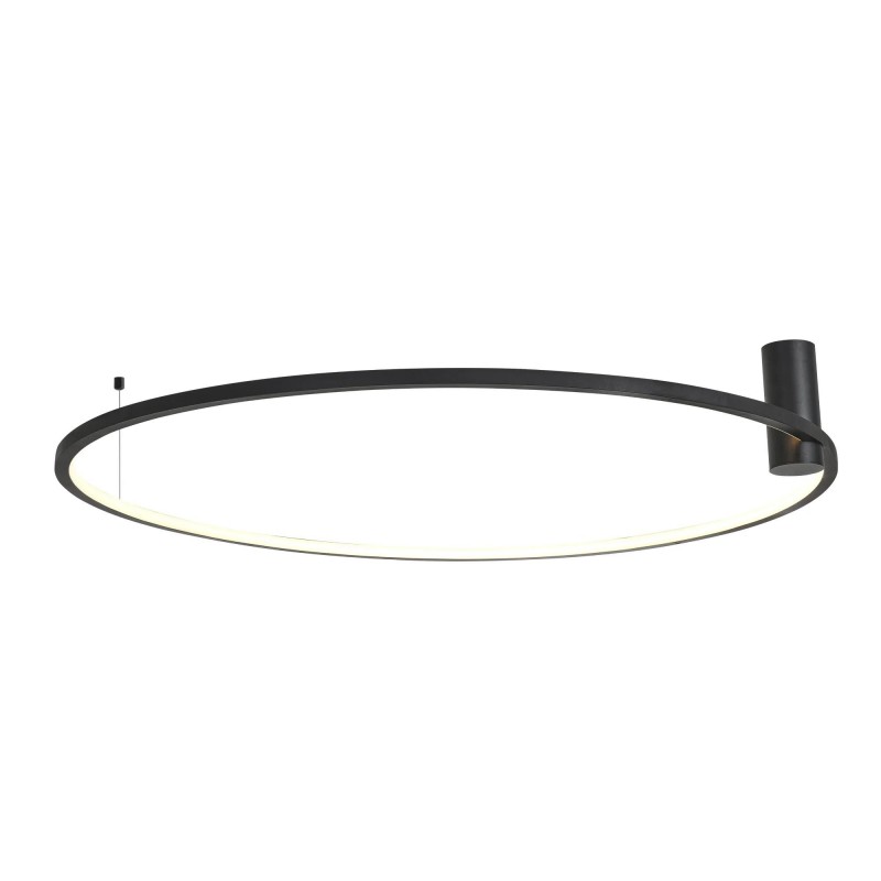 Plafon Ringa L 1xLED czarny CL0112-L-BK YASKR
