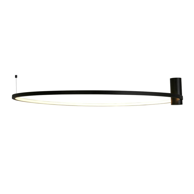 Plafon Ringa L 1xLED czarny CL0112-L-BK YASKR