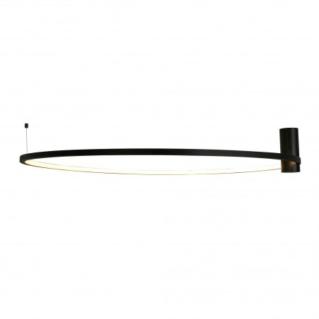 Plafon Ringa L 1xLED czarny CL0112-L-BK YASKR