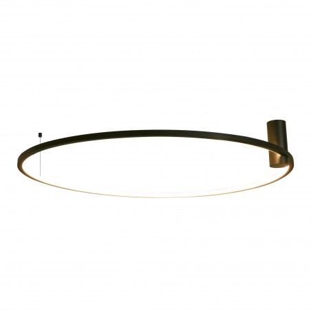 Plafon Ringa L 1xLED czarny CL0112-L-BK YASKR