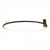 Plafon Ringa L 1xLED czarny CL0112-L-BK YASKR