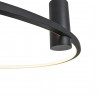 Plafon Ringa L 1xLED czarny CL0112-L-BK YASKR