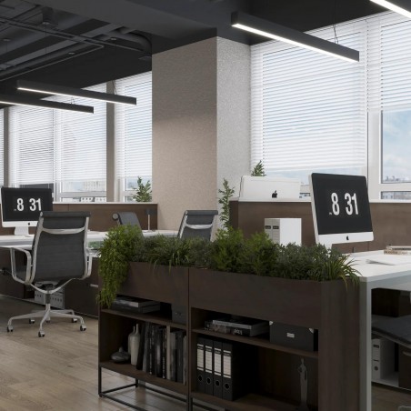 Lampa Wisząca Sigi VI LED czarna PL0131-BK YASKR