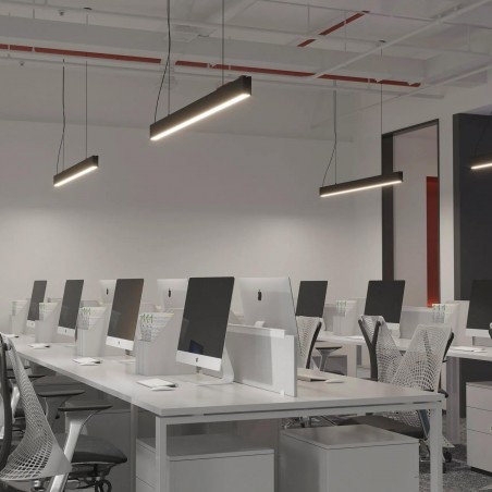 Lampa Wisząca Sigi III LED czarna PL0128-BK YASKR