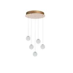 Lampa Wisząca Złota Edem 5...