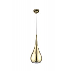 MAXLIGHT P0308 LAMPA WISZĄCA DROP ZŁOTA