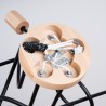Żyrandol EMBER 5 czarny SL.1478 Sollux