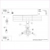 Żyrandol EMBER 5 czarny SL.1478 Sollux