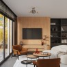Żyrandol EMBER 5 czarny SL.1478 Sollux