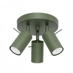 Plafon RING 3P zielony oliwkowy SL.1503 Sollux