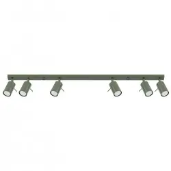 Plafon RING 6L zielony oliwkowy SL.1505 Sollux