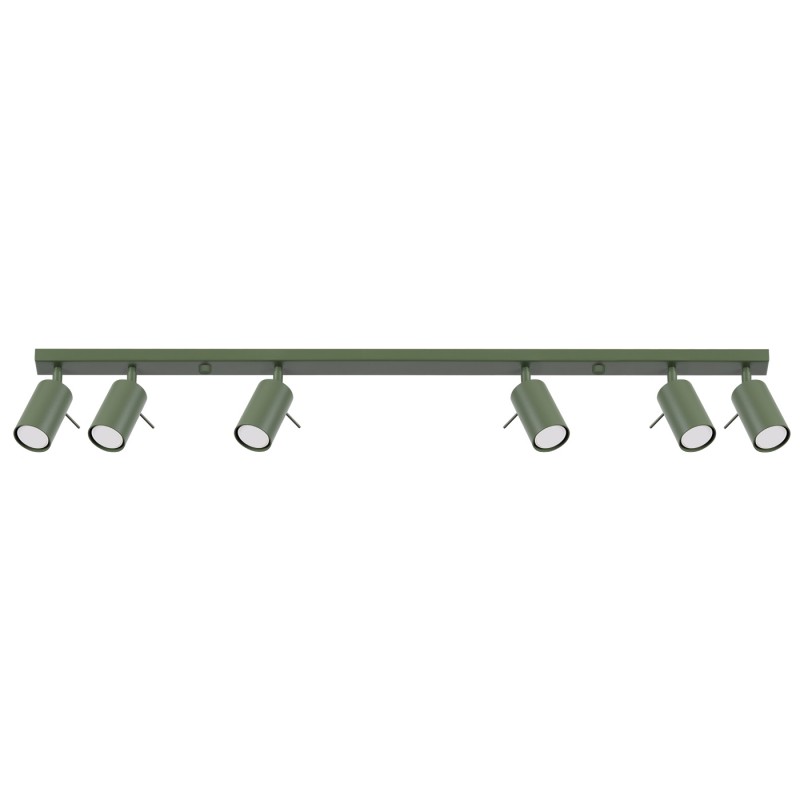 Plafon RING 6L zielony oliwkowy SL.1505 Sollux Plafon RING 6L zielony oliwkowy SL.1505 Sollux