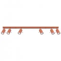 Plafon RING 6L ochra czerwona SL.1511 Sollux