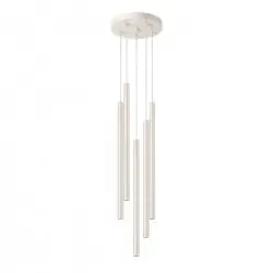 Lampa wisząca PASTELO 5P beżowa SL.1516 Sollux