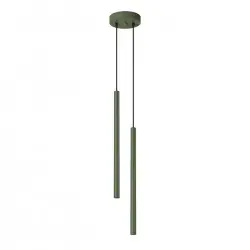 Lampa wisząca PASTELO 2 zielona oliwka SL.1519 Sollux