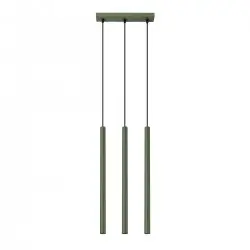 Lampa wisząca PASTELO 3 zielona oliwka SL.1520 Sollux