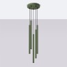 Lampa wisząca PASTELO 5P zielona oliwka SL.1522 Sollux