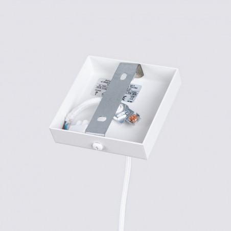 Lampa wisząca KARBON 1 biały SL.1535 Sollux