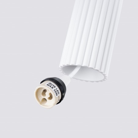 Lampa wisząca KARBON 1 biały SL.1535 Sollux
