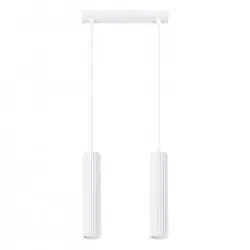 Lampa wisząca KARBON 2 biały SL.1536 Sollux