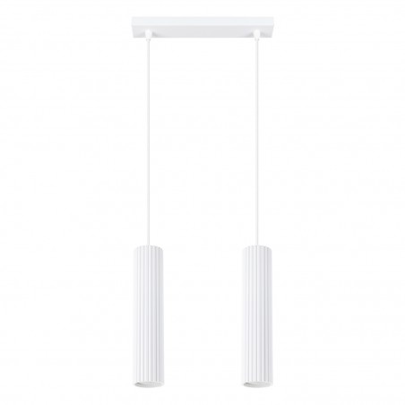 Lampa wisząca KARBON 2 biały SL.1536 Sollux