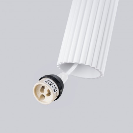 Lampa wisząca KARBON 2 biały SL.1536 Sollux