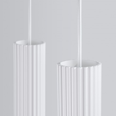Lampa wisząca KARBON 2 biały SL.1536 Sollux