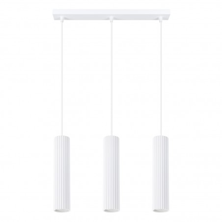 Lampa wisząca KARBON 3L biały SL.1537 Sollux