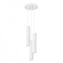 Lampa wisząca KARBON 3P biały SL.1538 Sollux