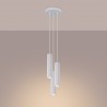 Lampa wisząca KARBON 3P biały SL.1538 Sollux