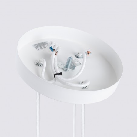 Lampa wisząca KARBON 3P biały SL.1538 Sollux