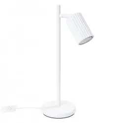 Lampa biurkowa KARBON biała SL.1548 Sollux