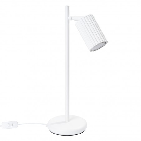 Lampa biurkowa KARBON biała SL.1548 Sollux