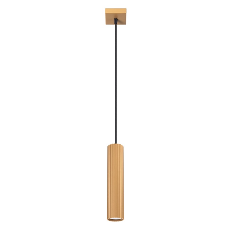 Lampa wisząca KARBON 1 złoty SL.1554 Sollux Lampa wisząca KARBON 1 złoty SL.1554 Sollux