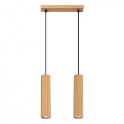 Lampa wisząca KARBON 2 złoty SL.1555 Sollux