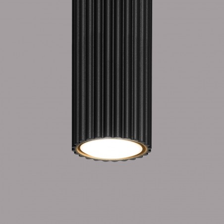 Plafon KARBON 10 czarny SL.1568 Sollux