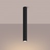 Plafon KARBON 60 czarny SL.1572 Sollux