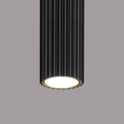 Plafon KARBON 60 czarny SL.1572 Sollux