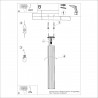 Plafon KARBON 60 czarny SL.1572 Sollux