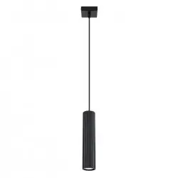 Lampa wisząca KARBON 1 czarny SL.1573 Sollux