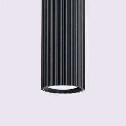 Lampa wisząca KARBON 1 czarny SL.1573 Sollux